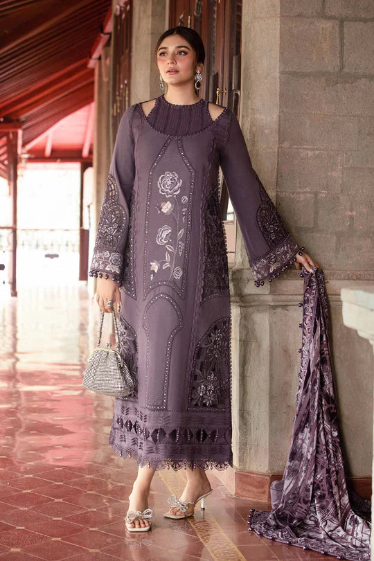 Grey Mirage 03-PC Embroidered