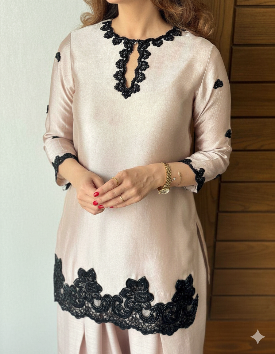 Blush Pink Crepe 02-PC