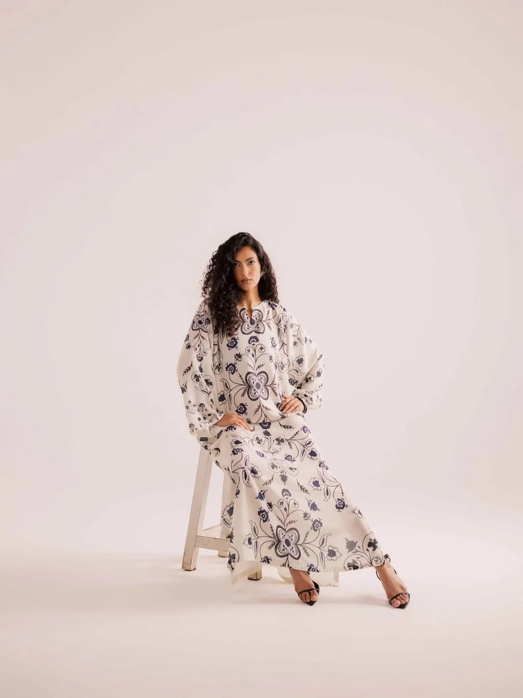 Bluebell Lawn Kaftan