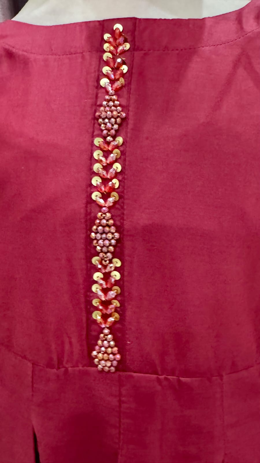 Red Twinkle 02-PC Embroidered