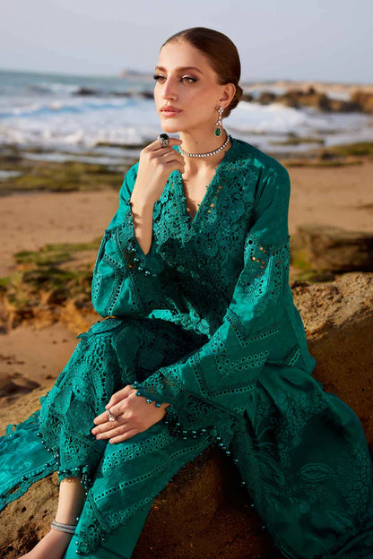 03-PC Embroidered Organza Lawn Suit