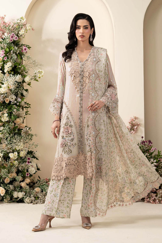 Pearl Petals 3 Piece Embroidered