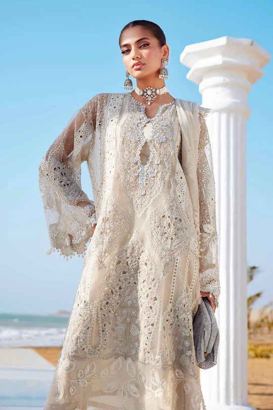 03-PC  Embroidered Organza Suit