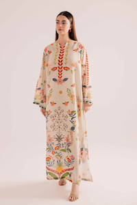 Sunlit Eden Lawn Kaftan