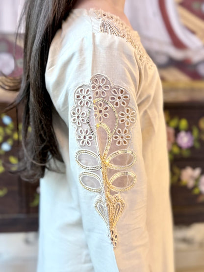 Skin Rosy 02-PC Embroidered