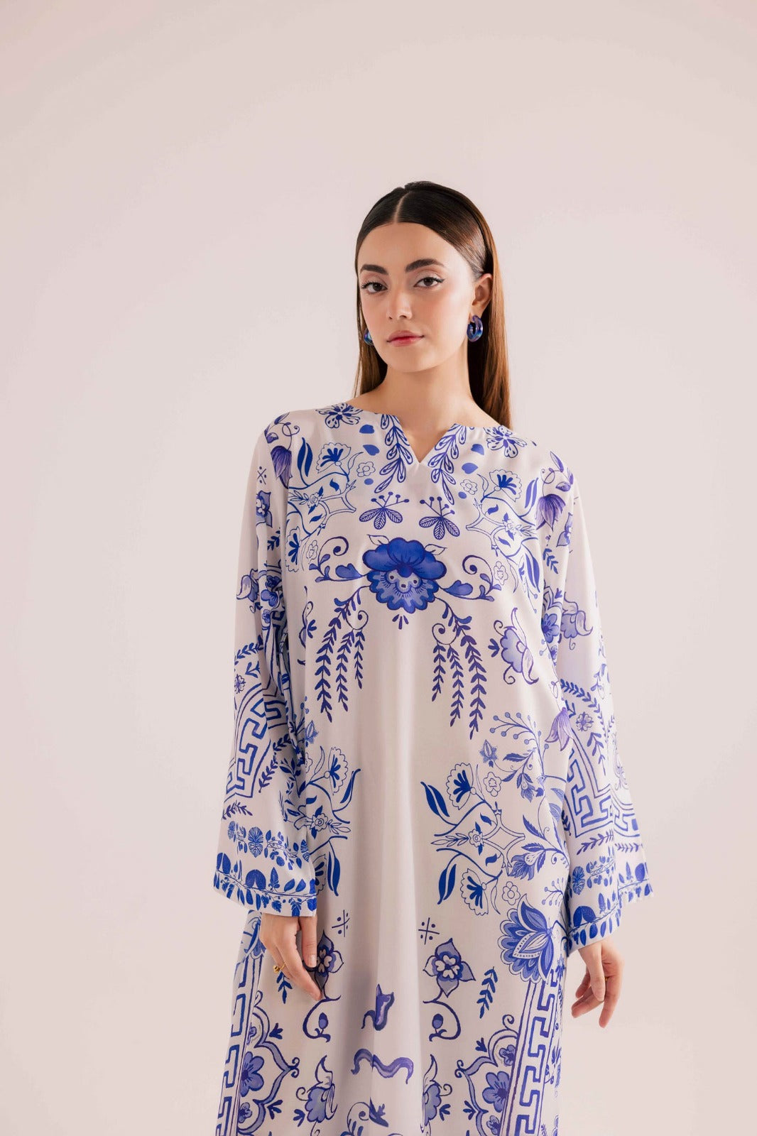 Neel Pari Lawn Kaftan