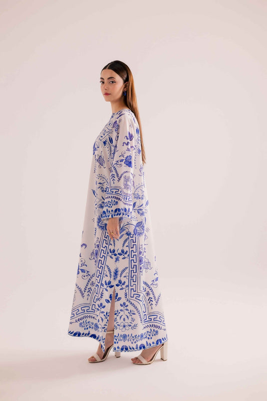 Neel Pari Lawn Kaftan
