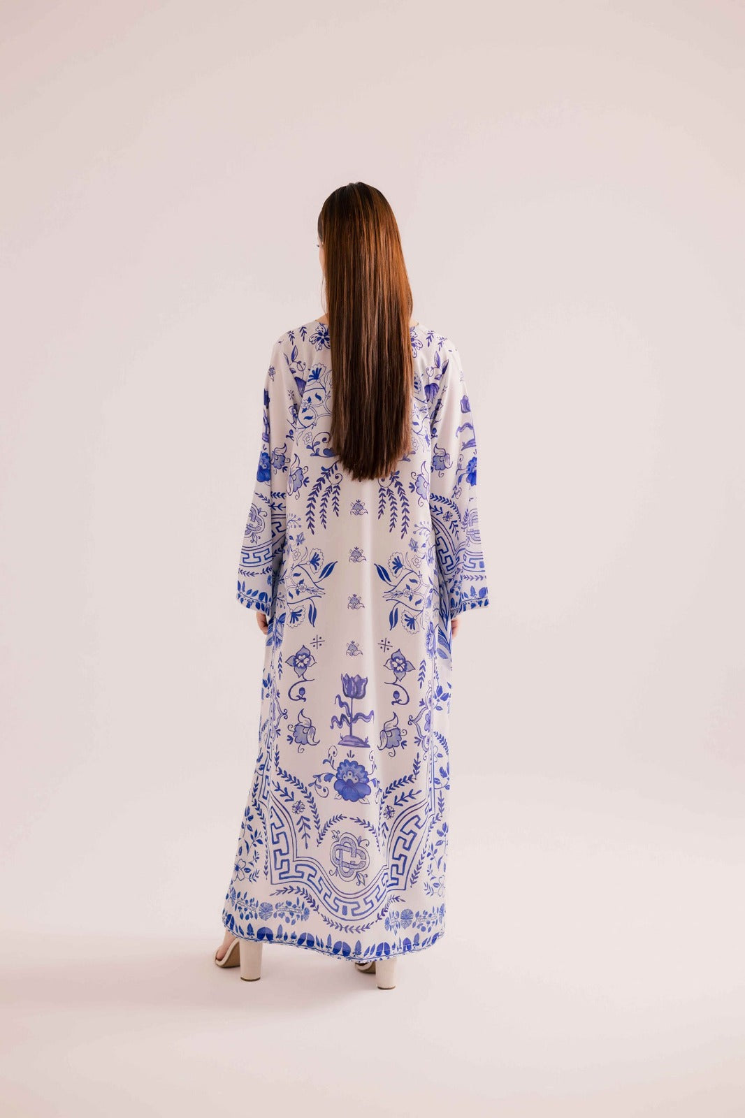 Neel Pari Lawn Kaftan