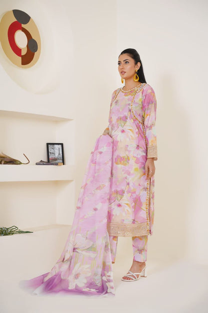 Blush Bloom 03-PC Printed