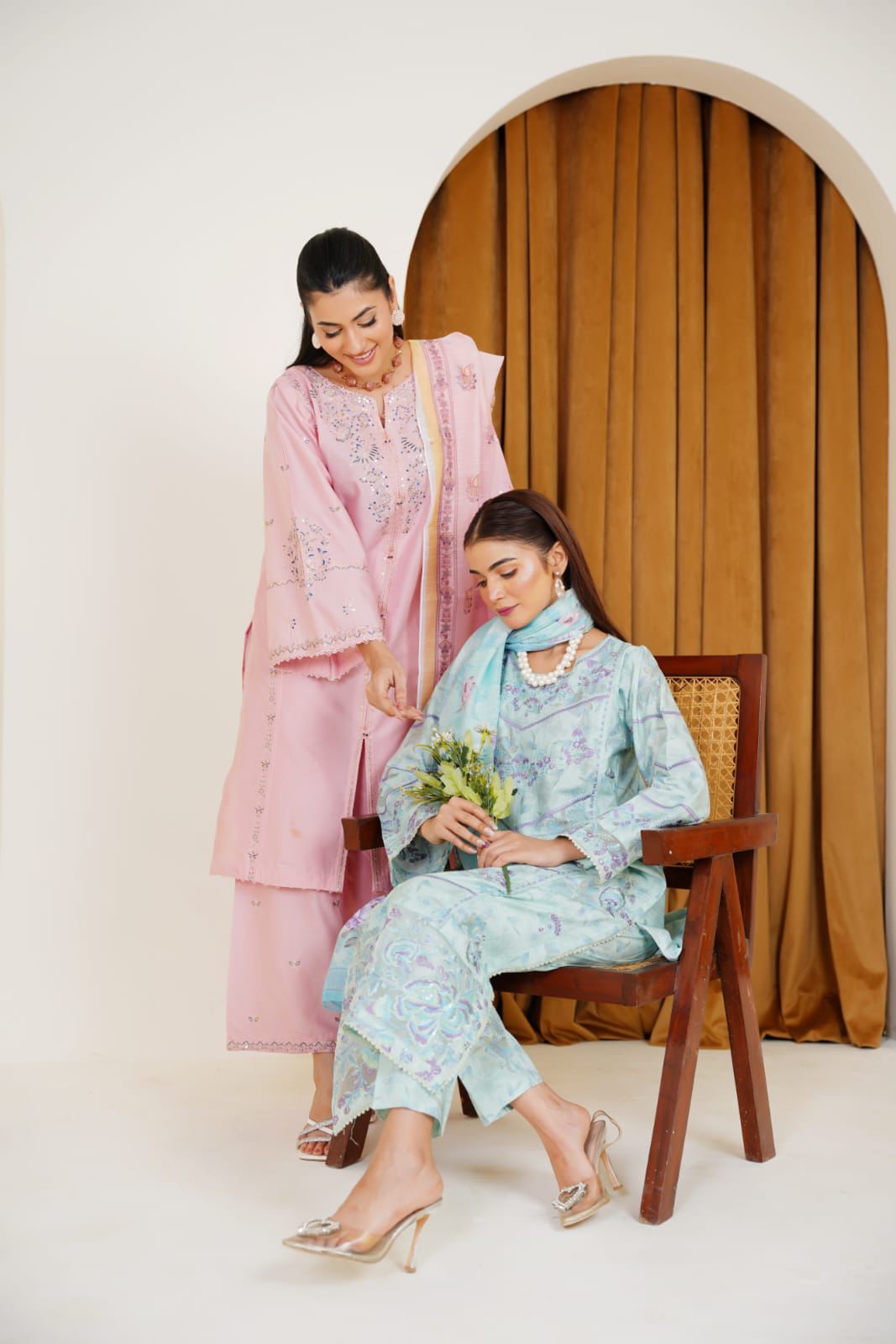 Bluebell Charm 03-PC Printed+Embroidered