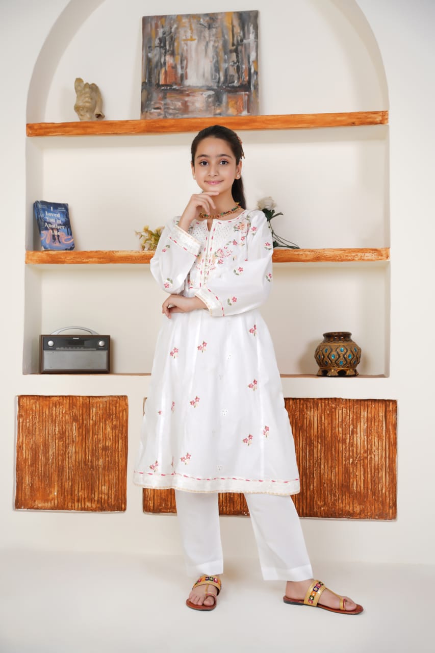 Blossom 02 PC  Embroidered