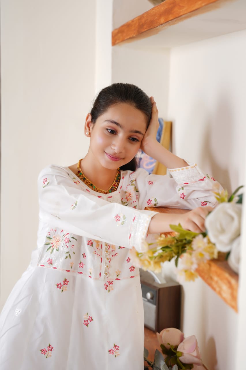 Blossom 02 PC  Embroidered